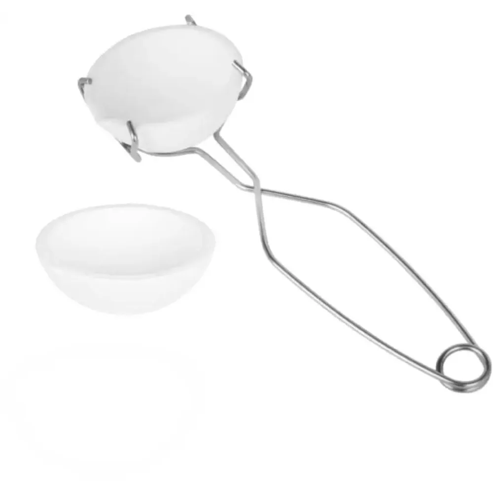 Quartz Melting Crucible Set with Crucible Tongs HighTemp Smelting Bowl for Gold Silver Copper Precious Metal Jewelry Casting