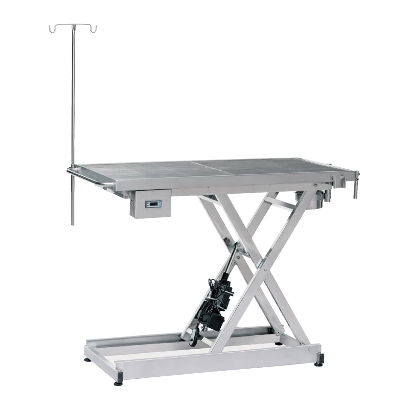 Mn-POR001 Veterinary Equipment Height Adjustable Electric Lifting Operating Table Dog Grooming Table