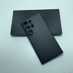 Real Carbon Fiber phone Case for samsung galaxy 24ultra case Thin light Aramid fiber for galaxy s24 ultra carbon case