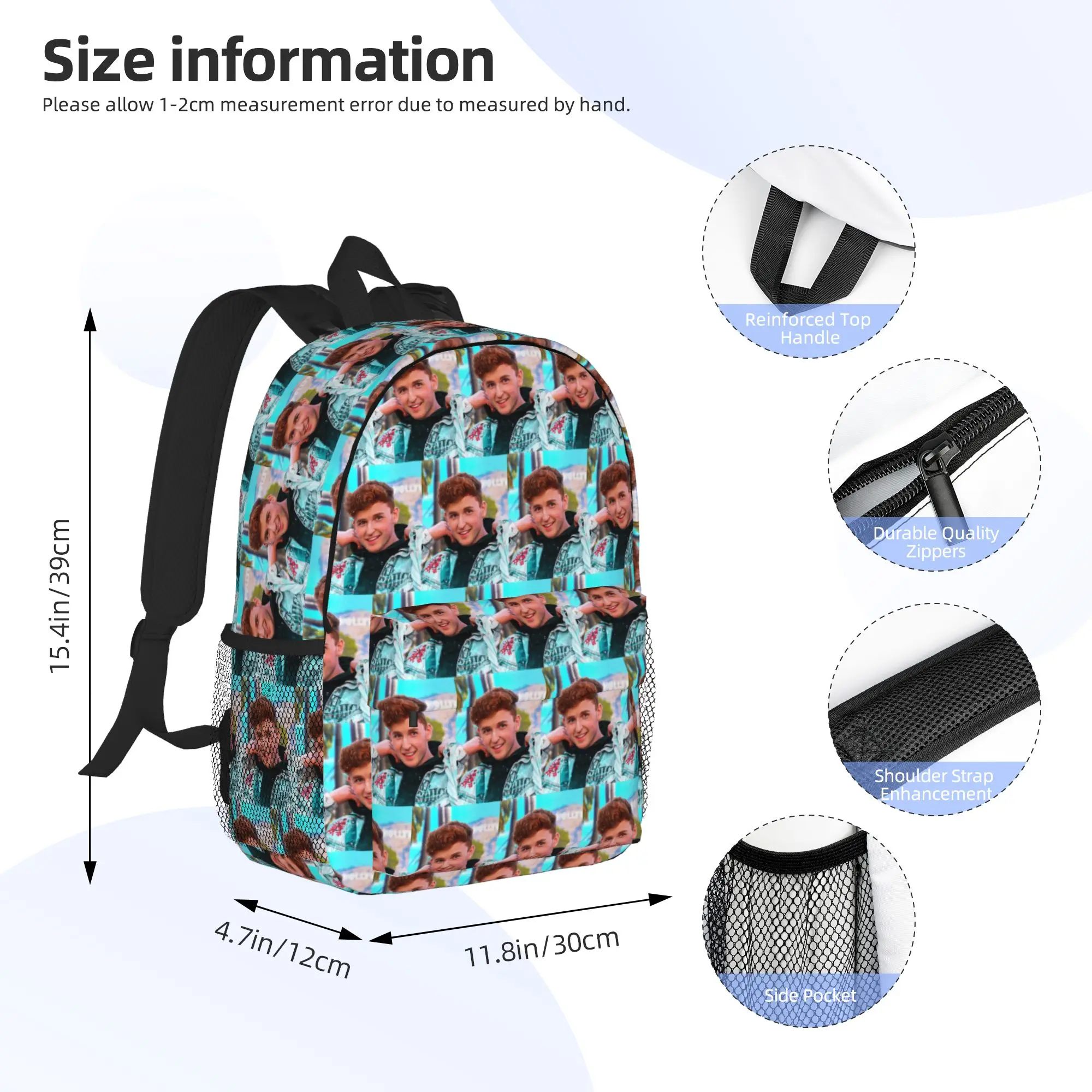 Caylus Backpack Hot Sale Daypack Large Capacity Boys Girls BookBag Shoulder Bags for Men Women School Bag