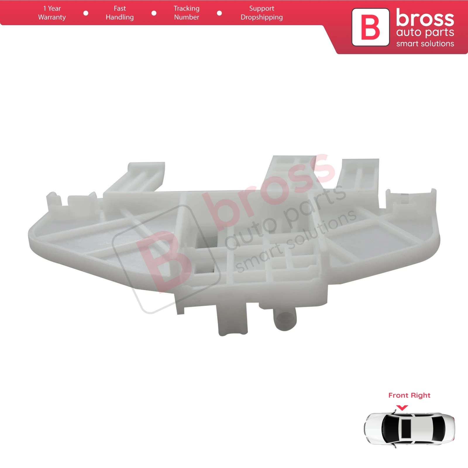 Bwr5027 Reparatur clips für Fensterheber heber halterung vorne rechts für Jeep Liberty 1 kj 2012-2015 Facelift 4589268ad