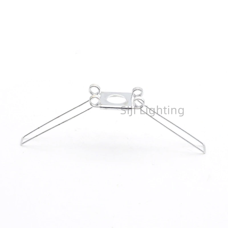 Chandelier Iron Spring Bracket Lamp Holder Glass Cloth Cover 3 forks Lampshade Bracket for Led Pendant Light Downlight Brackets