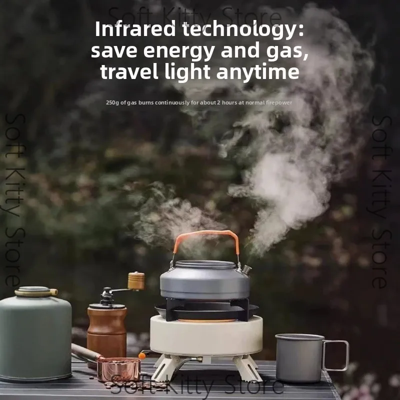 Cassette furnace outdoor camping equipment vehicle super power portable gas camping stove outdoor infrared energy saving stove
