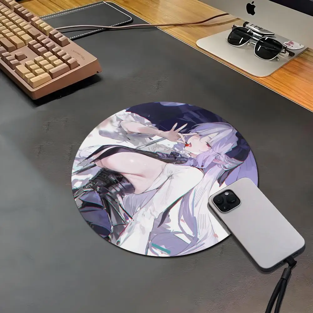 

Circular mouse pad Zenless Zone Zero Vivian Animation Games fine patternsOffice rotundity Computer Desk Mat Table Laptop Nonslip