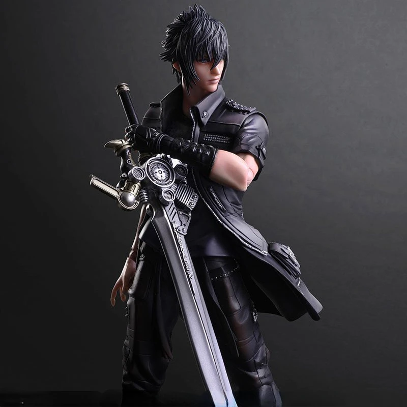 В наличии PLAY ARTS 27 см финальная фантазия XV Noctis Lucis Caelum экшн-фигурка модели игрушки