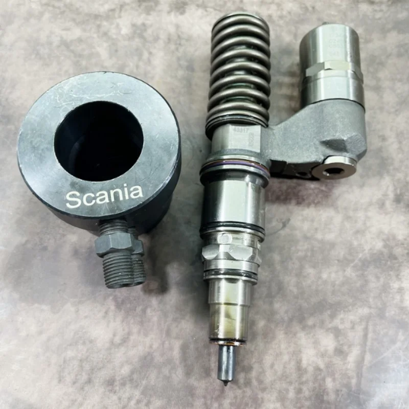 

Подходит для адаптера для проверки уплотнения топливной форсунки Scania, приспособления, инструмента для калибровочной форсунки, обслуживание электронных впрыска топлива