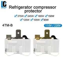 LCTC 110V Refrigerator Voltage Protector Air Conditioner Thermal Relay 220V Hinse Protection For Refrigerator Spare Parts 4TM-B