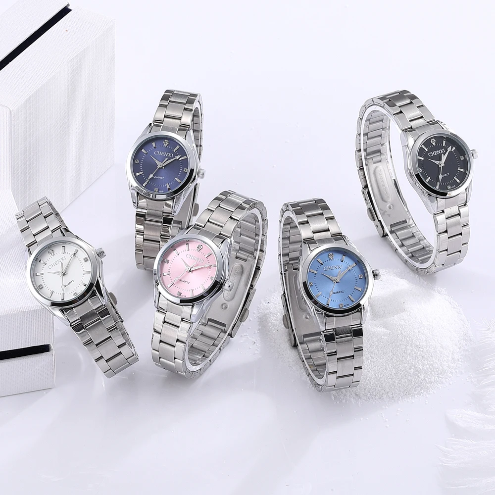 CHENXI Elegant Women Watch Luxury Ladies Fashion Brand Wristwatch Quartz Movement Stainless Steel Gift for Female Girlfriend