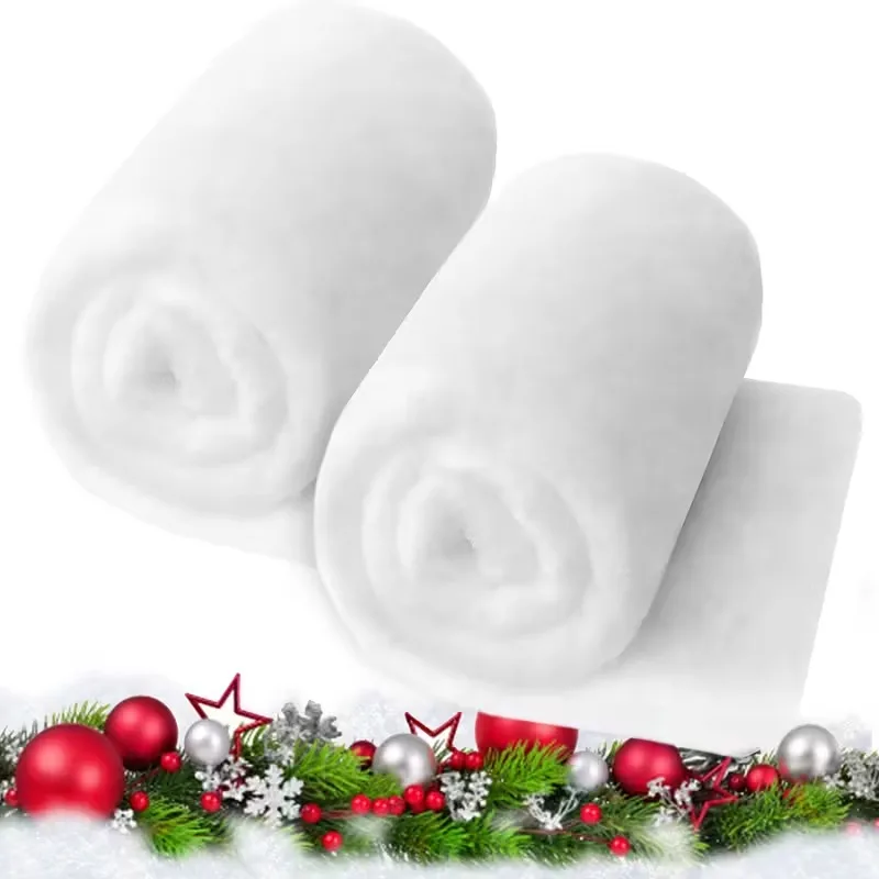 

1-10PCS Artificial Snow Cotton Flakes White Christmas Snow Decoration for Holiday Party Christmas Decorations for Home