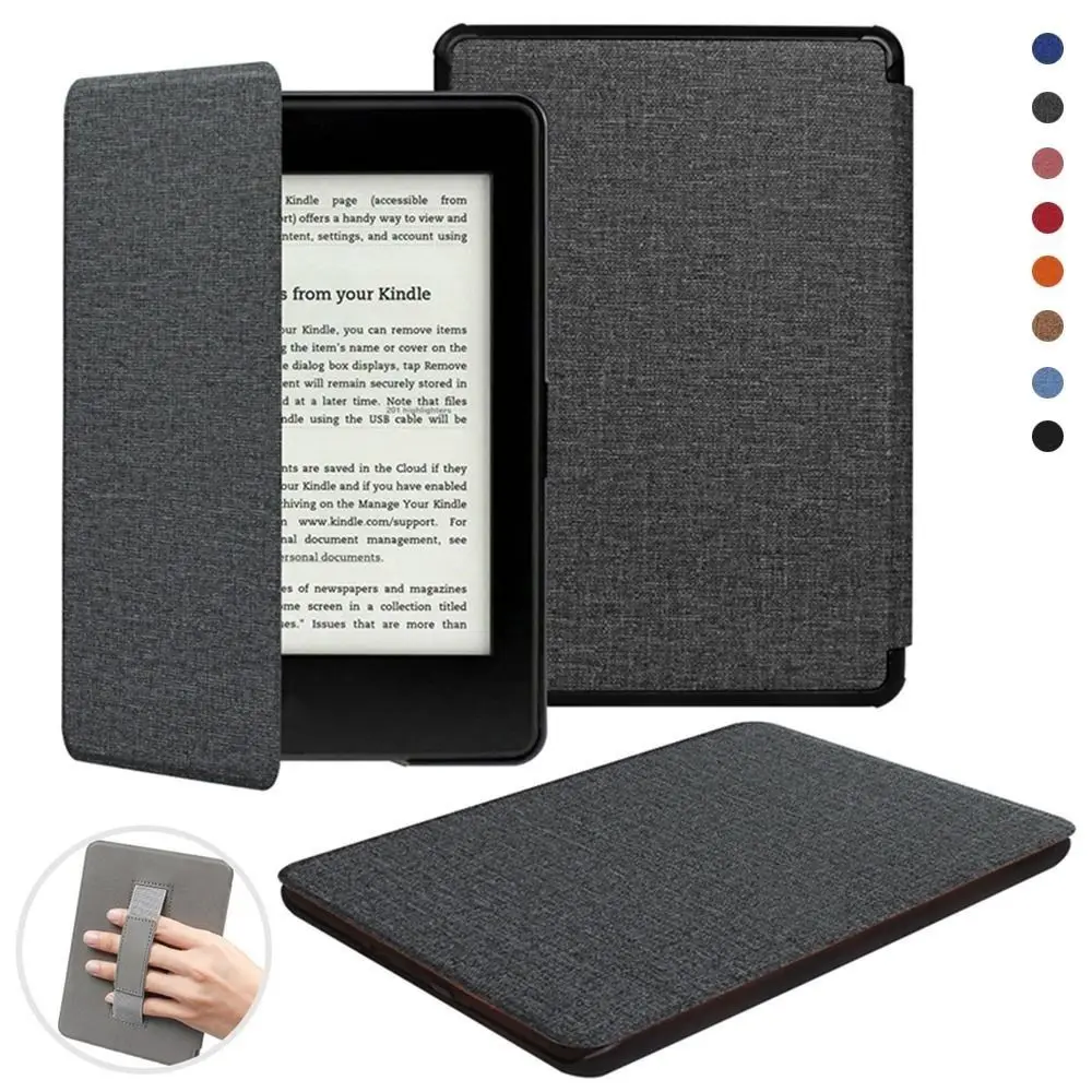 TPU Colorsoft Case Soft with Hand Support KPW6 Protective Shell SA568B for Kindle Paperwhite 2024 7 inch (12th Generation)