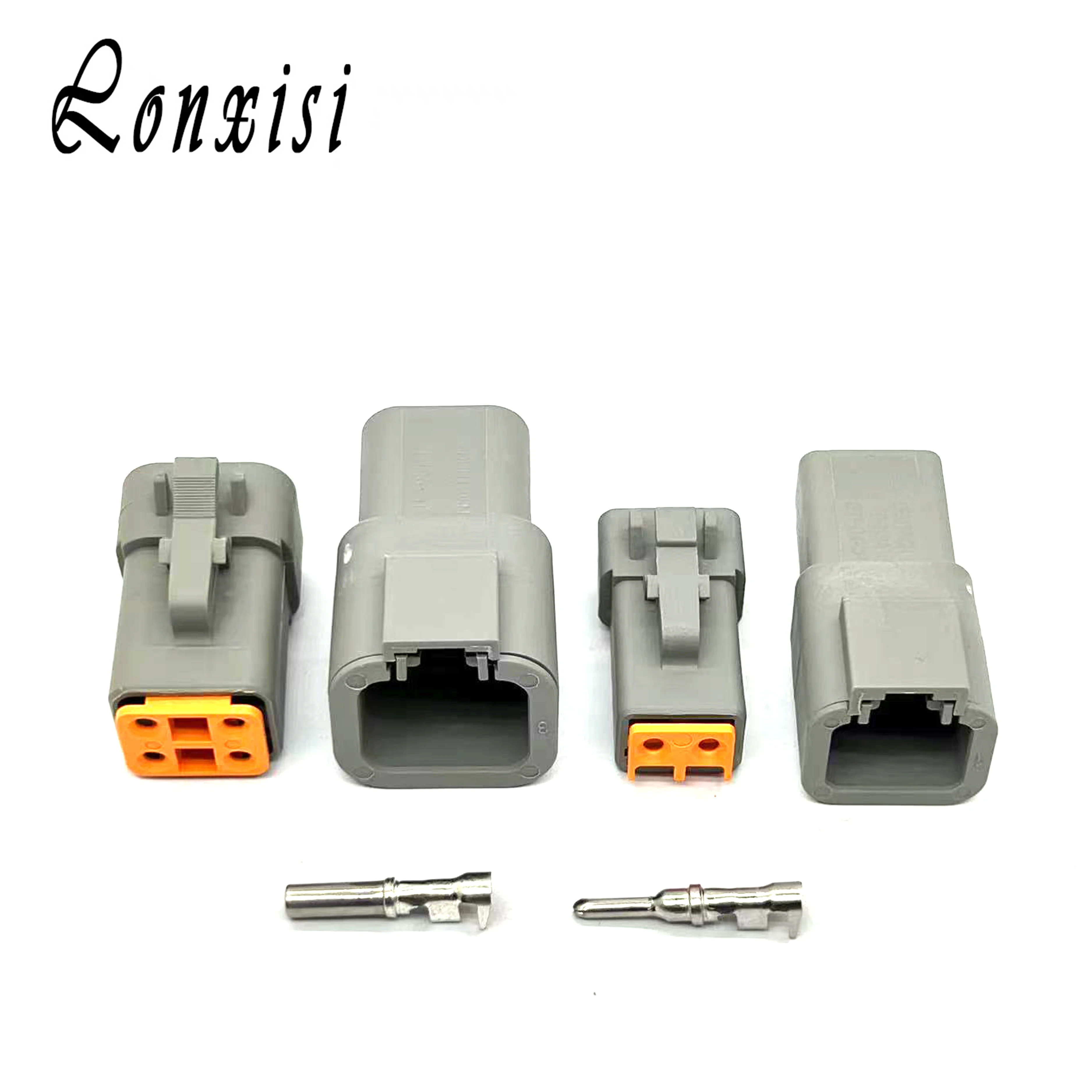 

1/5 Sets 2/4 Pin DTP06-2S DTP04-2P DTP Series Male Or Female Connector Plug DTP06-4S DTP04-4P Two Types Of Options For Cummins