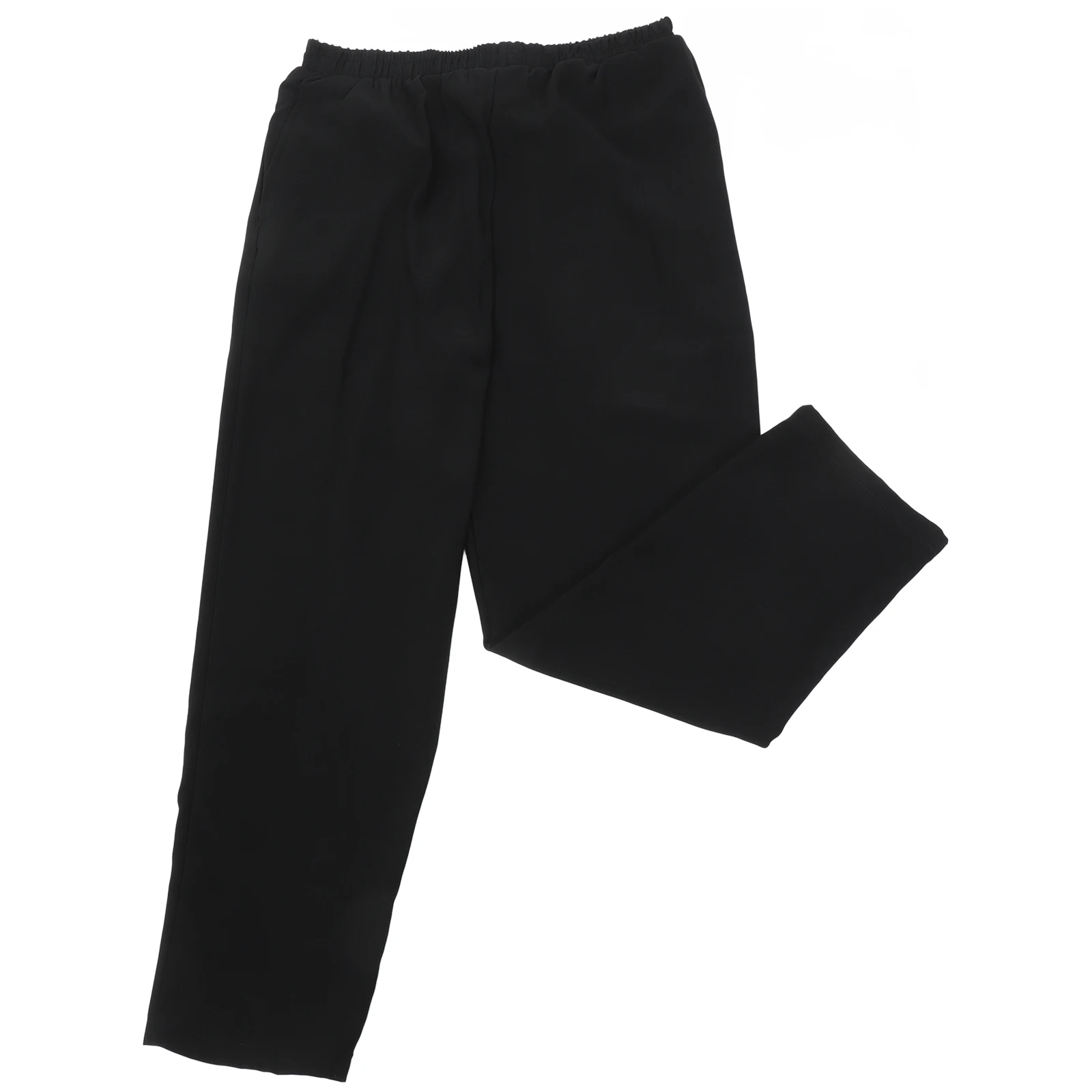 

Breathable Chef Pants Easy Wash XXL Black Restaurant Canteen Uniform Loose Kitchen Supplies Cook Wear