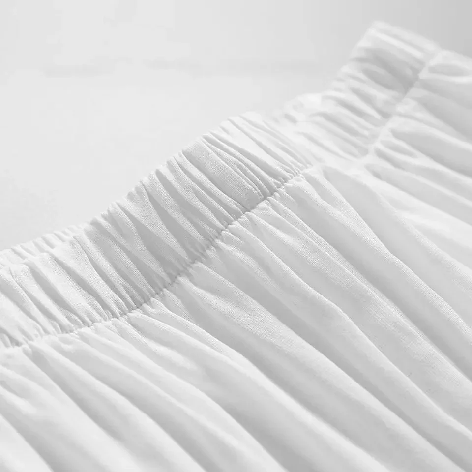 بدلة هانفو الشعبية تانغ ثوب النوم التأثيري أداء هانفو ملابس داخلية ملابس نوم صينية قديمة بيجامة أبيض وأسرة هان