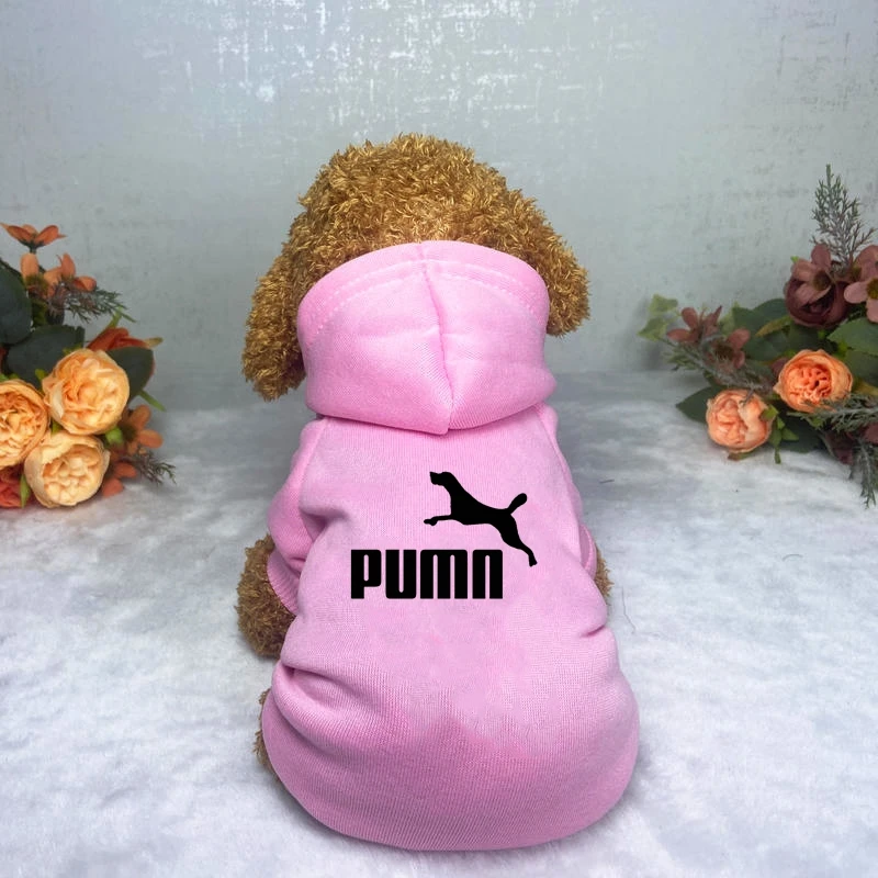 Ropa de moda Popular para mascotas, Sudadera con capucha para perros grandes, medianos y pequeños, ropa cálida informal para perros