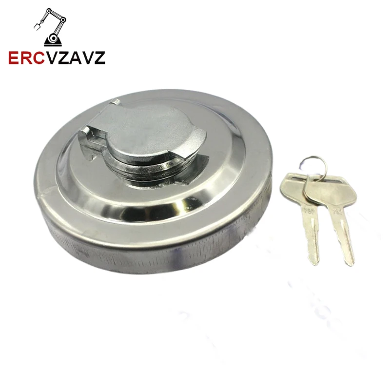 

20Y-04-11160 Excavator Fuel Tank Assy Fuel Cap with 2PCS 787 keys for Komatsu PC300-8 Fuel Cap Excavator Parts