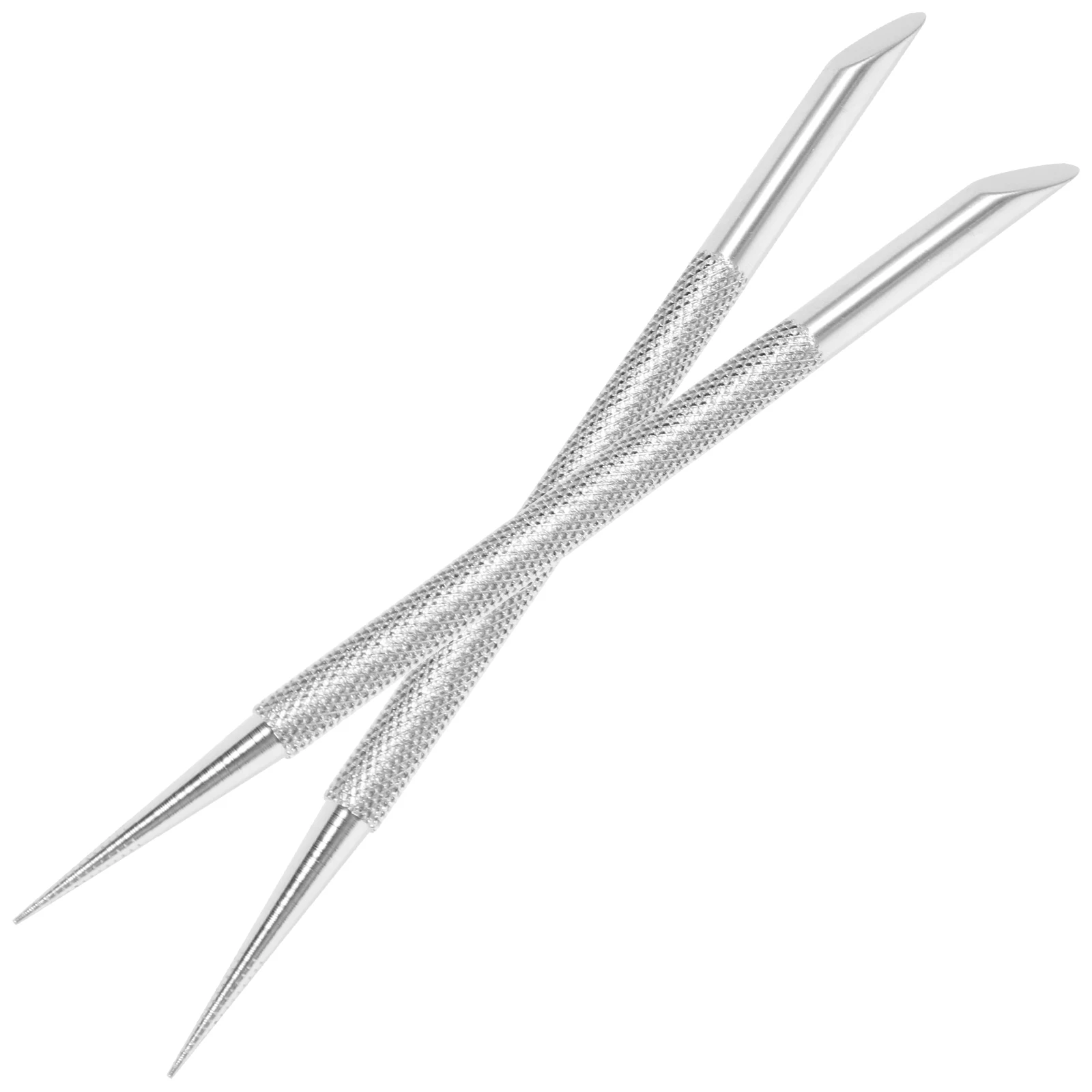 

2 шт. толкатель для кутикулы, скребок для ногтей, маникюр, педикюр, триммер для кутикулы, маникюрные инструменты, легко чистится, нескользящий