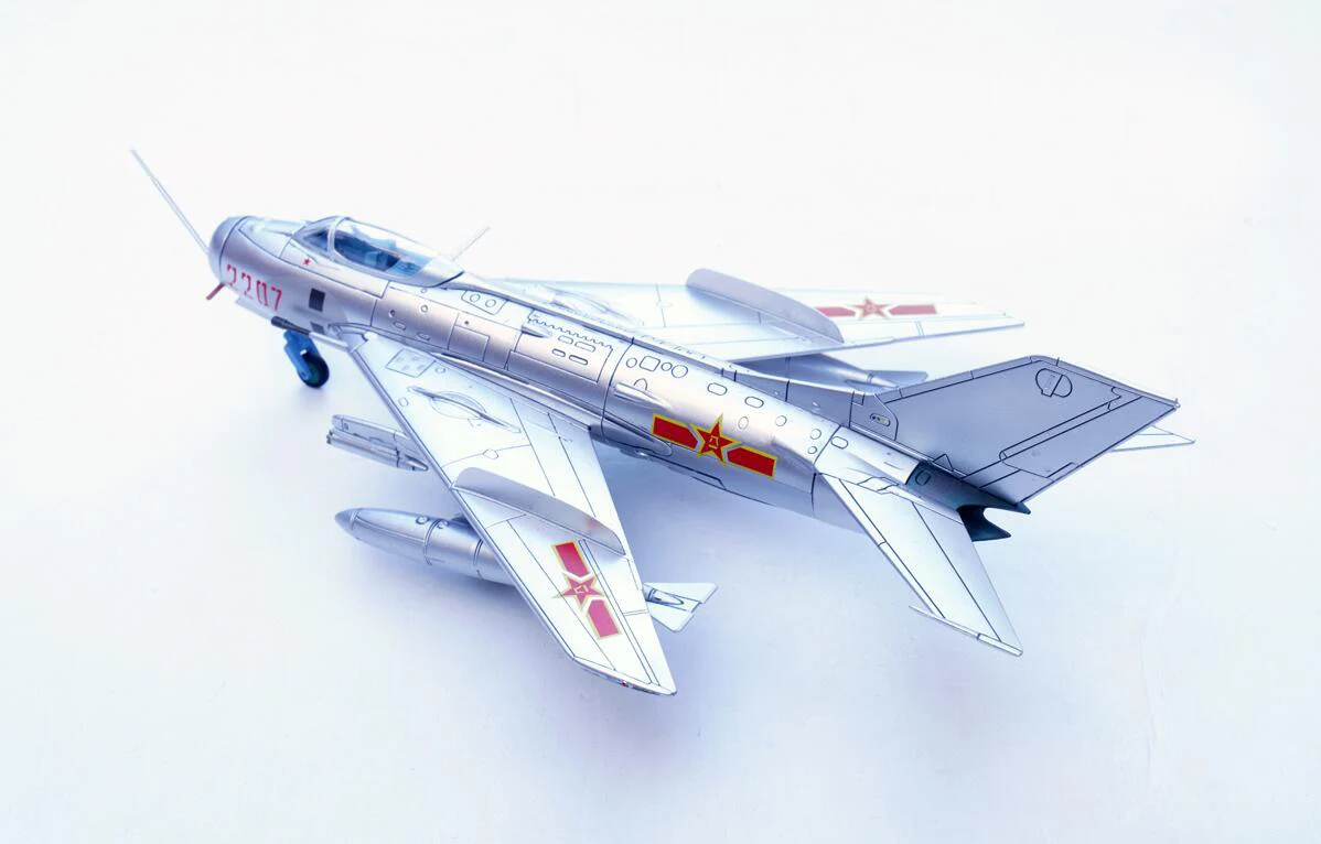 

1/72 Chinese J-6 Fighter Model 2207# Alloy finished product collection model
