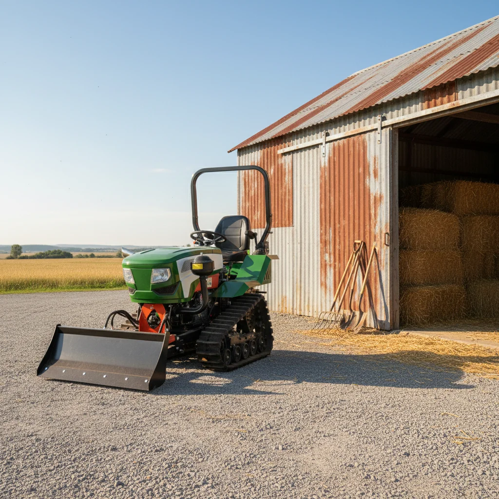 

Diesel Rotary Tiller Tractor 25HP 35HP 50HP Mini Crawler Farm Equipment for Agriculture And Garden Use