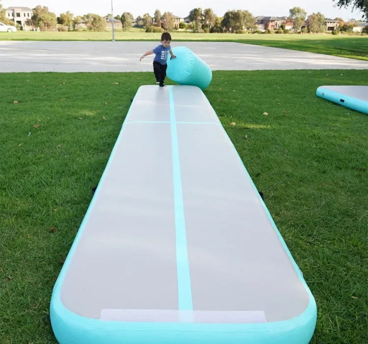 Professional Air Track High Quality Drop Stitch Tumbling 3M 5M 6M 8M Inflatable Gym Mat For Gymnastics