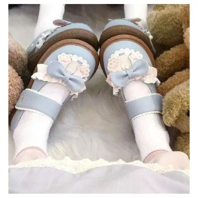 really Shoes Single Shoe Women New Girls Cute Sweet Versatile Shallow Mouth Japanese Small Leather Shoes Net Red Big Toe Shoes