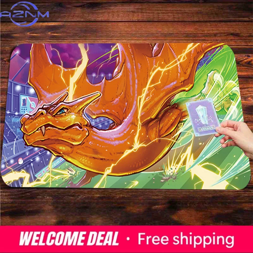 Epic Lightning Charizard Gaming Mouse Pad Non-Slip Desk Mat