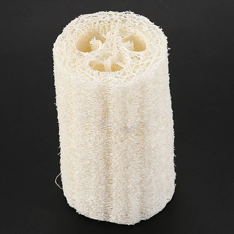 Confezione da 12 Luffa organici Luffa Spa Scrubber esfoliante Luffa naturale spugna per il lavaggio del corpo rimuovere la pelle morta sapone fatto