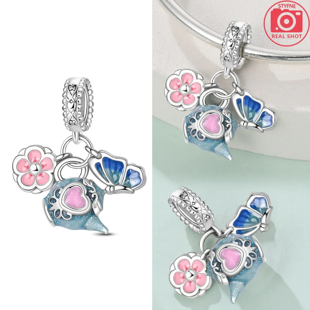 Sunflower Safety Original Charms Silver Plated Beads for Bracelets & Keychains