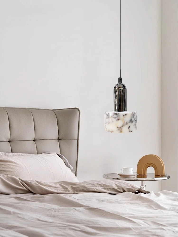 الحد الأدنى مطعم ضوء غرفة المعيشة الفاخرة حائط الخلفية بلغاري الرخام الأبيض غرفة نوم الإيطالية اللوح الأمامي قلادة الخفيفة