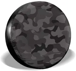 Foruidea Camo Pink Camouflage Spare Tire Cover Waterproof Dust-Proof UV Sun Wheel Tire Cover Fit for Jeep,Trailer,  16 Inch