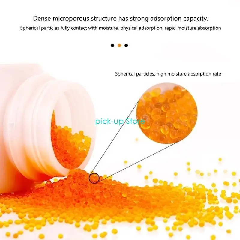 

High Performances Silica Gel Desiccant Moisture Absorbers for 3D Printing Supplies Easy Regeneration Lightweight Design