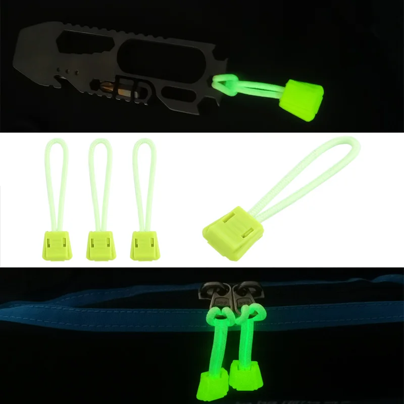 3mm linka do parasola Luminous uchwyt do holowania kurtka Zipper Cord torba alpinistyczna wymiana bagażu naprawa sprzętu EDC klamra