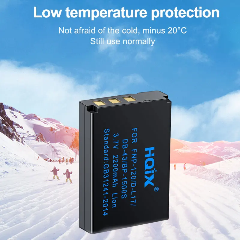 

HQIX for BenQ GH888 GH800 GH688F GH680F Camera DLI-501 Battery Charger