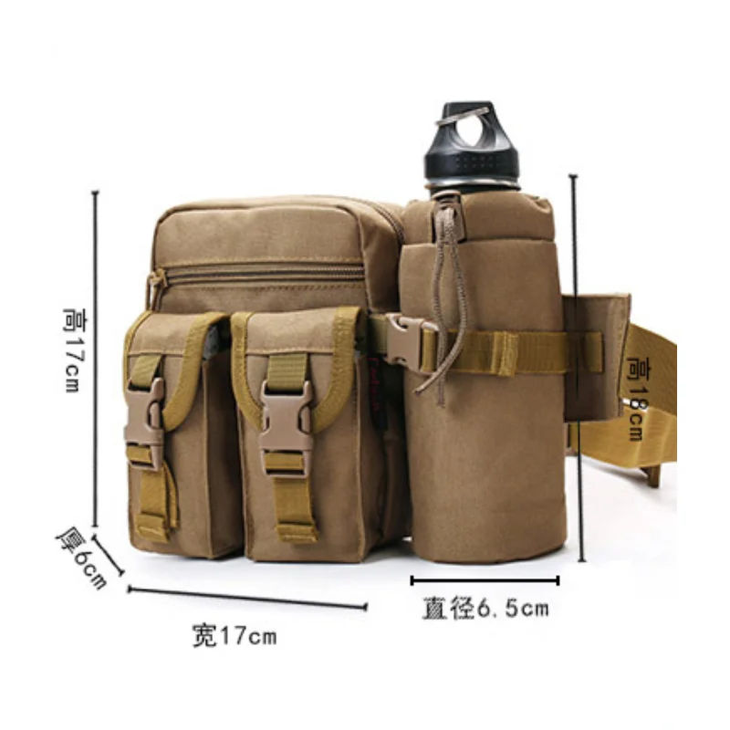 Chikage Large Capacity Fishing Hunting Shoulder Bag Multi-function Unisex Waist Pack High Quality Tactical Travel Portable Bag