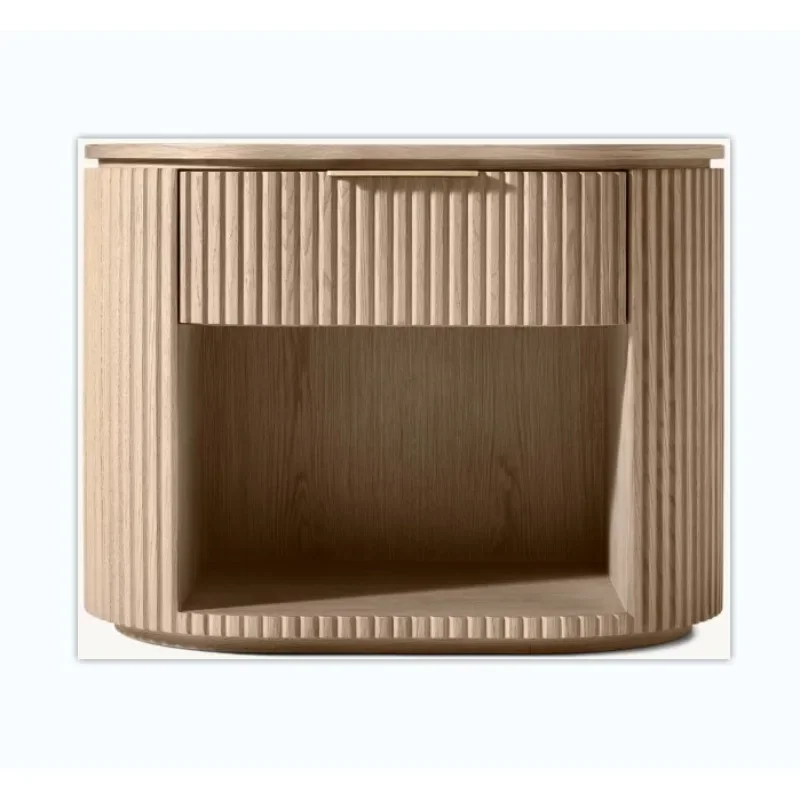 American country bedroom bedside table high-end luxury locker storage cabinet