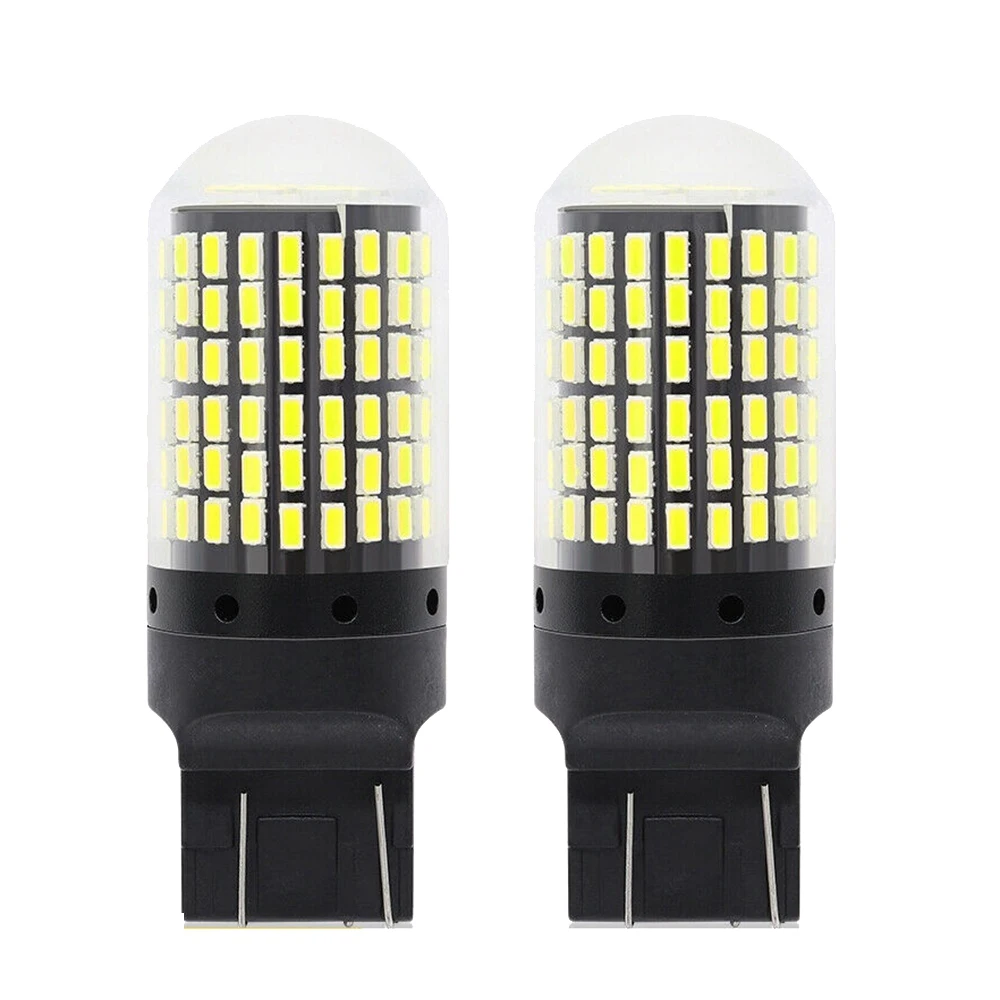 

2 шт., супер яркая лампа Canbus T20 W21W 7440 SMD