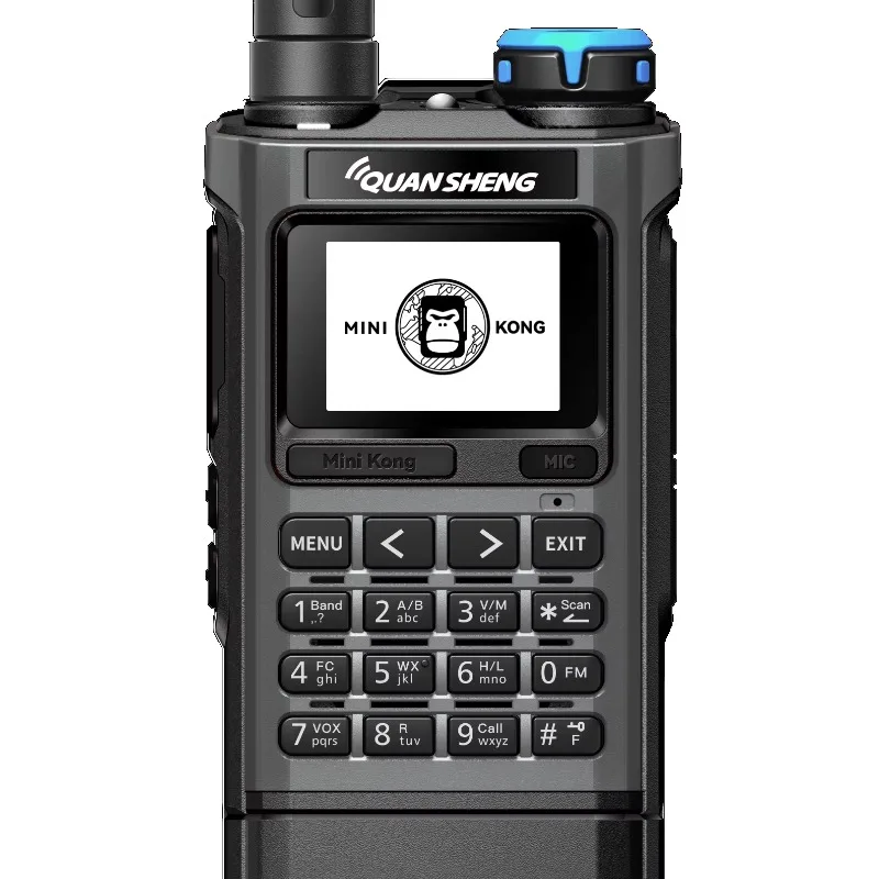 UV-K1 5w Dual Band 2MB Flash Radio Long Battery 2500 mAh USB Programming Analog Two-Way Radio FCC CE ROHS