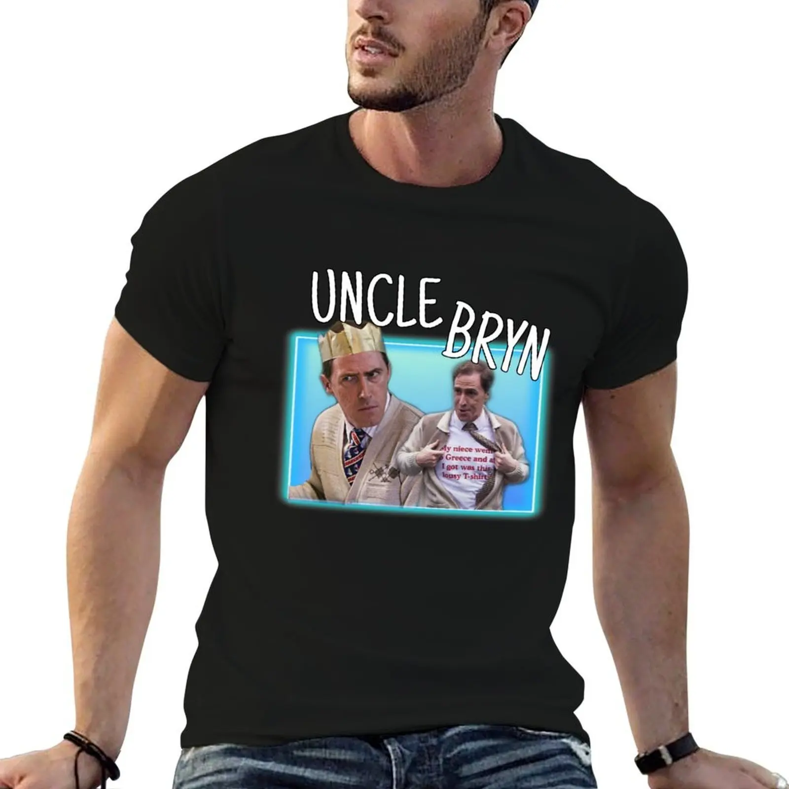

Uncle Bryn Retro Gavin & Stacey T-Shirt man t shirt cotton high quality t shirts for man slim fit man t shirts cotton T-shirt