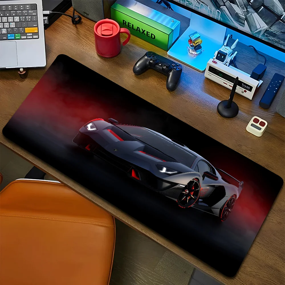 1PC hot dream Cool Car Lamborghini Non-slip Mouse Pad Suitable For Office Computers Laptops E-sports Game Desk Mats XXL Keyboard