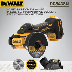 Dewalt DCS438N Cordless Angle Grinder 20V XR Brushless Motor Rechargeable Cutting Saw Machine CUT OFF Power Tools