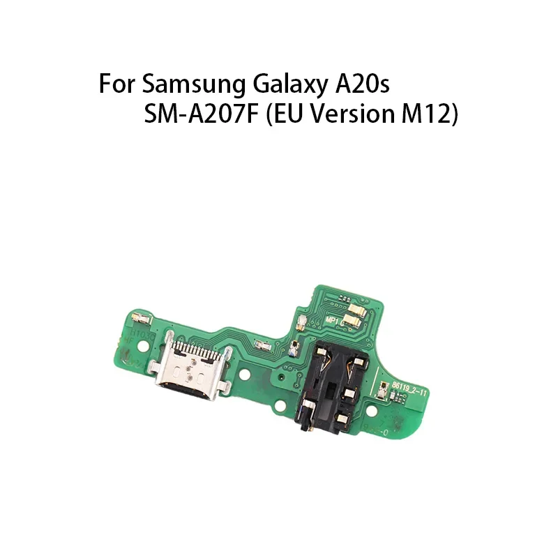 Gefenis For Samsung Galaxy A20s / SM-A207F (EU Version M12) USB Charge Port Jack Dock Connector Charging Board Flex Cable