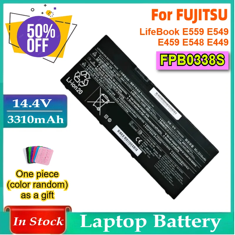 

14,4 В 3310 мАч FPB0338S FPCBP529 FMVNBP247 Аккумулятор для ноутбука FUJITSU LifeBook E559 E549 E459 E548 E449