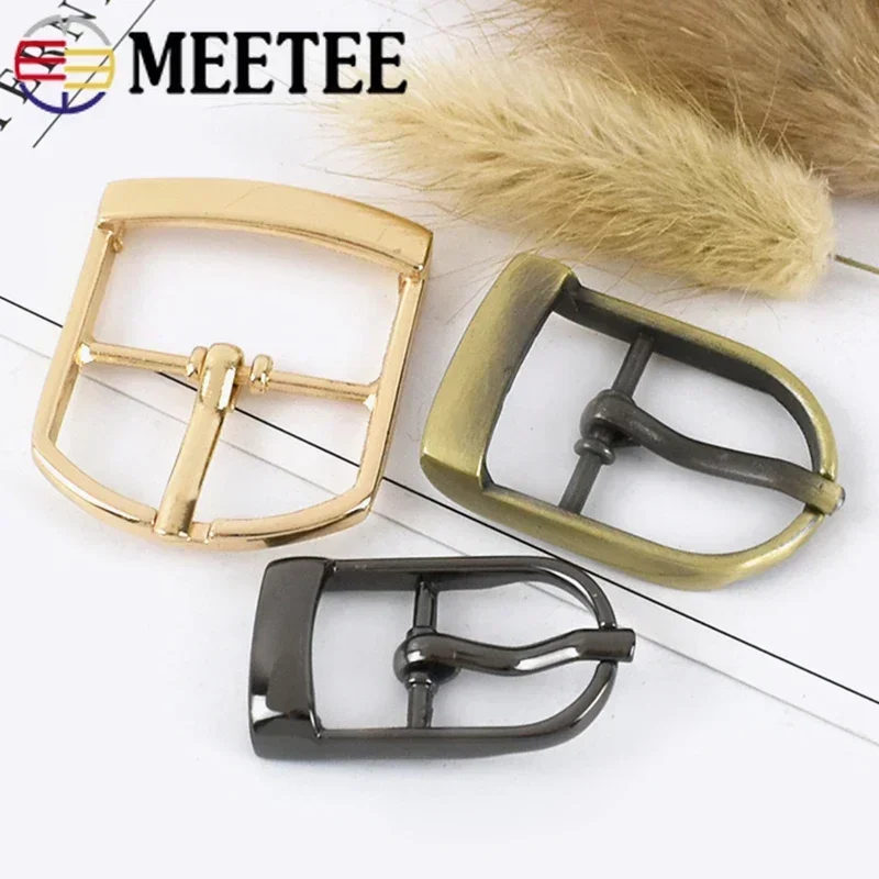 5/10/20Pcs 13/16/20/25mm Metal Buckles Bag Strap Adjust Hook Shoes Slider Pin Buckle Handbag Webbing Tri-Gilde Clasp Accessories