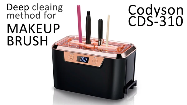 Ultrasonic Cleaning Machine Jewelry Nail Tool Commercial Ultrasound Diamond Makeup Brush Cleaner