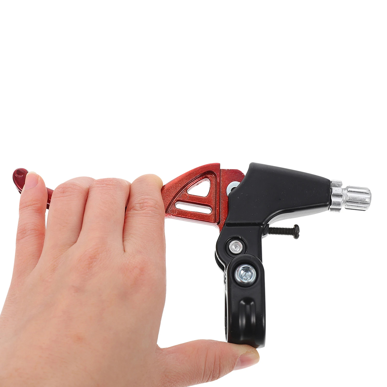 

1Pair Aluminum Brake Levers Strong Metal Brake Handles Easy Install Bike Braking Handlebar for Mountain Bikes Children