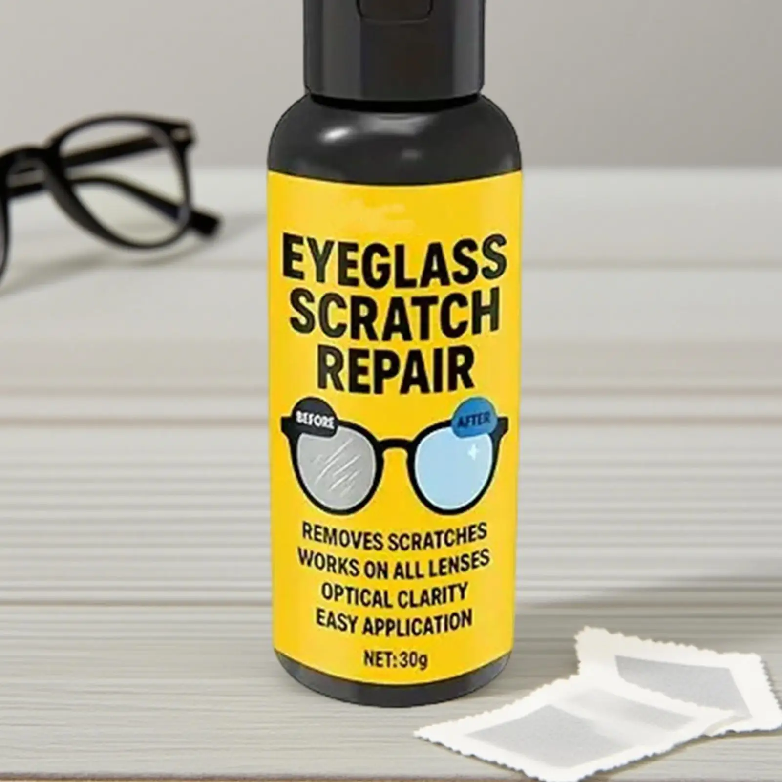 Sunglasses Cleaner Glasses Scratch Remover Glasses Polishing Scratch Remover Sunglasses Eyeglass Lens Scratch Removal Spray