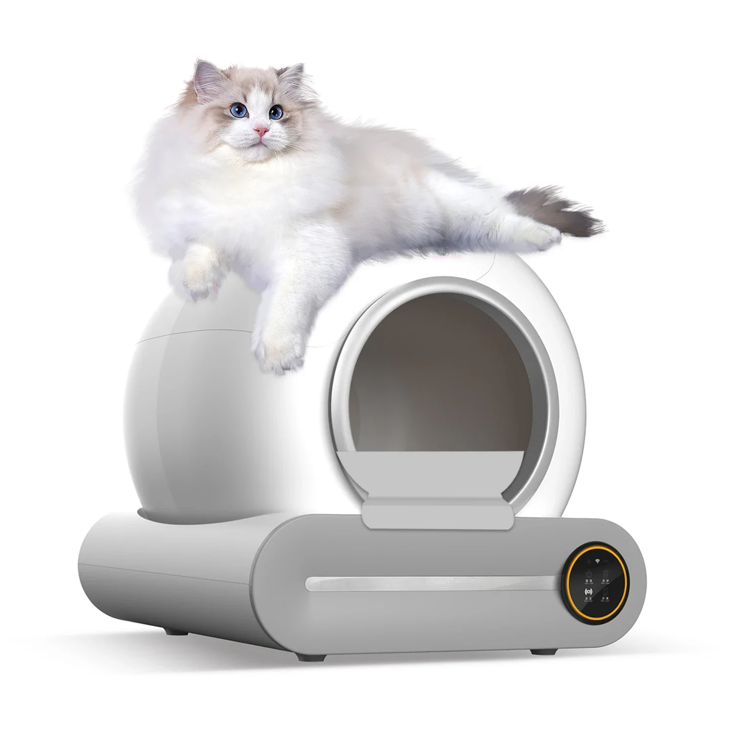 

Automatic Cat Litter Box Smart App Control Self Cleaning Litter Boxes Cat Sandbox Electronic Pet Toilet Cat Supplies