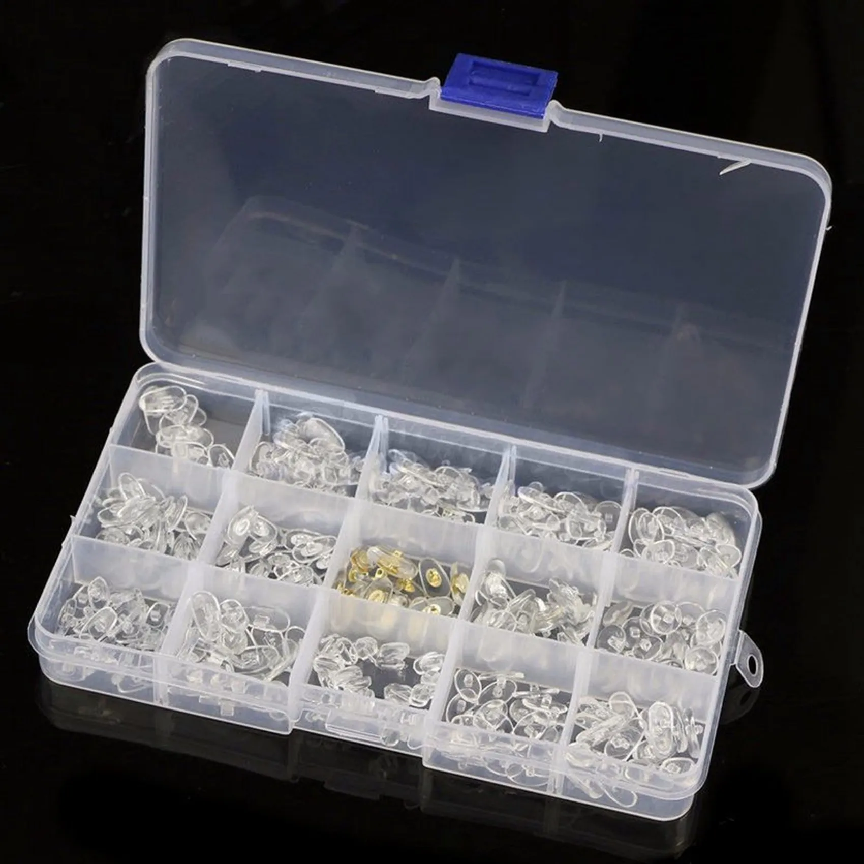 AB42-2X almofadas de nariz de silicone para óculos acessórios de reparo ferramenta para óculos de sol óculos