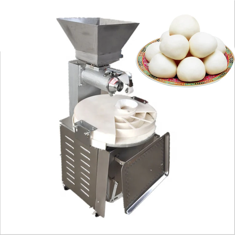 

Automatic Round Steamed Bun Making Machine Dough Divider Bakery Bread Rounder Bun Cutting Machine Bread Dough Divider Machine