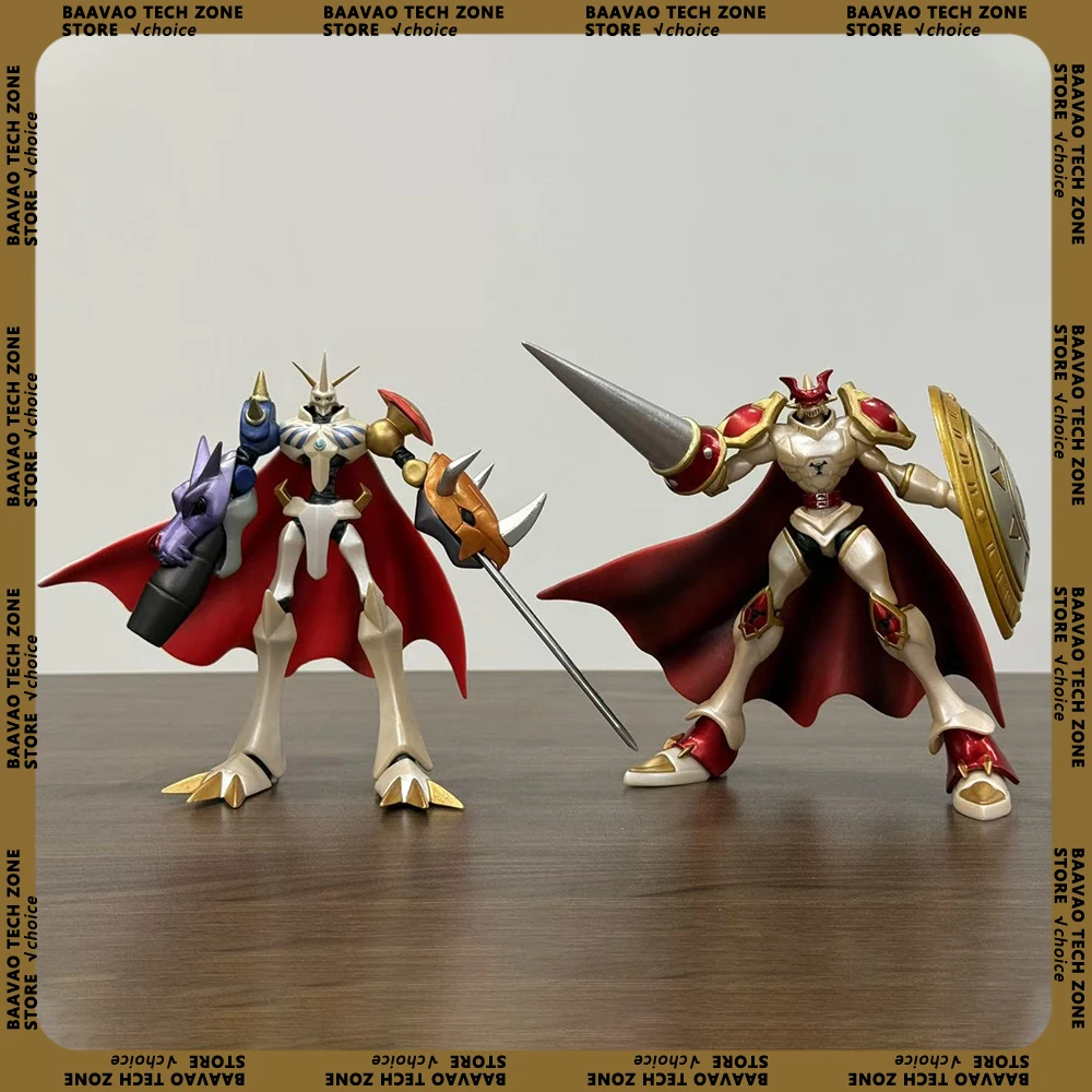 17cm Digimon Adventure Figure Omegamon Dukemon Figures Action Figurine Model Statue Doll Collection Decoration Toys Gifts