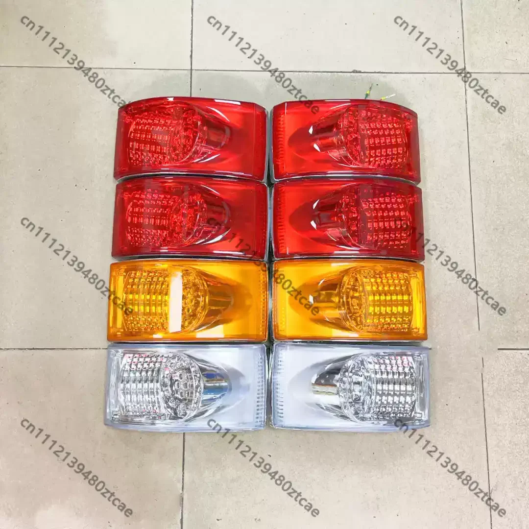 24V LED Combination Rear Tail Light For Coach Minibus Tour Bus Higer Bus Brake Turn Signal Reverse Marker Lamp Replacement Parts